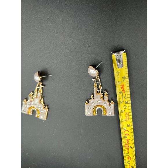 Disney Baublebar x PARKS Collection Cinderella Castle Earrings WDW 50th - Picture 5 of 5